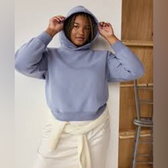 Abercrombie & Fitch Tops - Abercrombie & Fitch Light Gray Hoodie 588